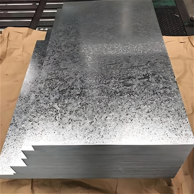 製造のための通常のスパンゲルGIシート 0.4-3.0mm厚のガルバン化鋼板金属